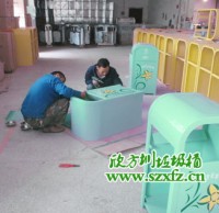 鋼板分類垃圾桶噴塑工藝流程？