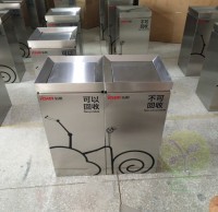 搖蓋式不銹鋼垃圾桶廠家直銷(xiāo)