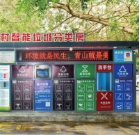?？诮衲陮⒔?500個垃圾分類收集屋